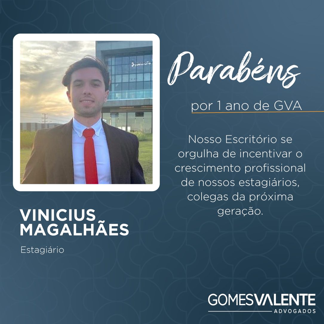 Vinicius Magalhães - 1 ano de GVA