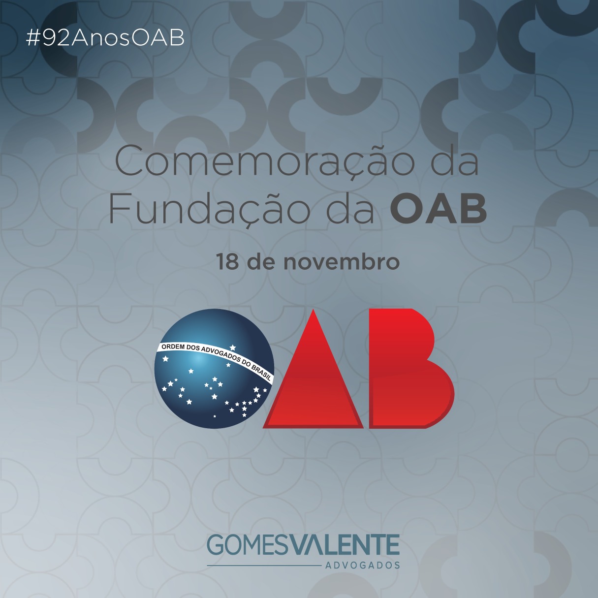 Comemoração da Fundação da OAB