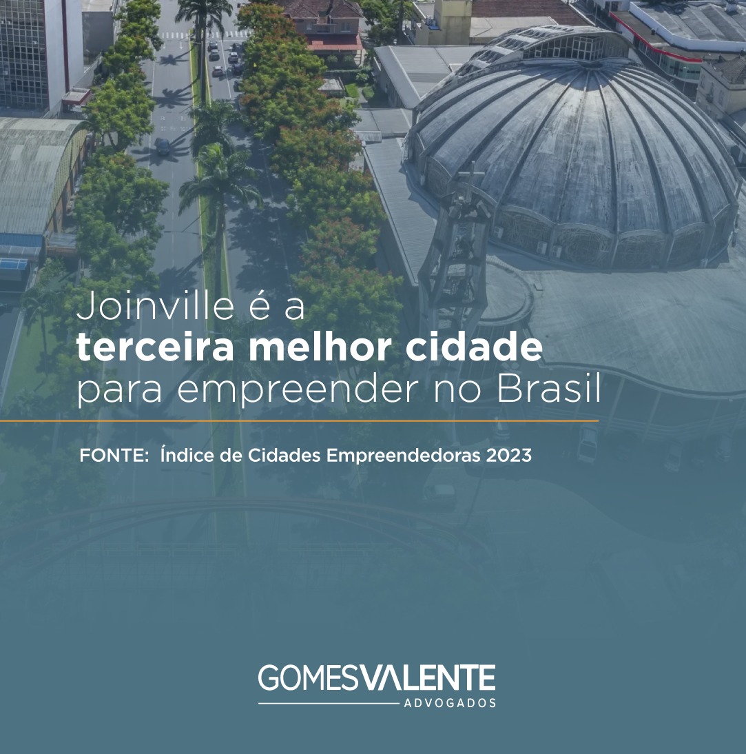 Joinville é a terceira melhor cidade para empreender no Brasil